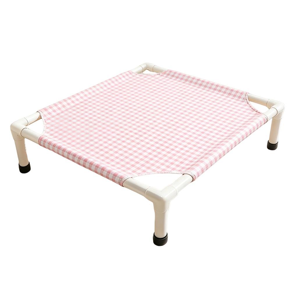 Comfortable Pet Camping Bed Detachable Pet Cool Nest Cat Lounger Cat Elevated Bed  Travel Portable