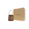 Coach X Disney Dempsey 16 Tanzender Mickey Aufdruck Kordelzugverschluss Beschichtetes Canvas und genarbtes Leder Beuteltasche Damen Taschen Khaki CN499-B4R3U