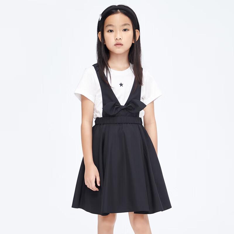 

little MO&Co. Antibacterial Girls Sleeveless Suspender Dress 110