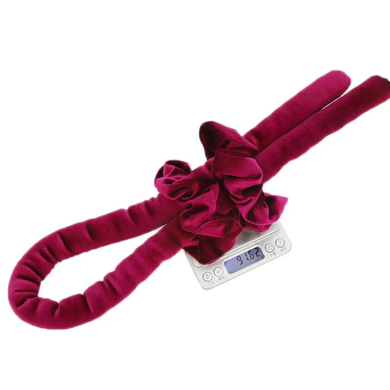 Luie Slapende Hittevrije Fluwelen Spons Krultang Flexibele Staaf Magisch Kappersgereedschap Schuim Golvend Haar Krultang Haaraccessoires