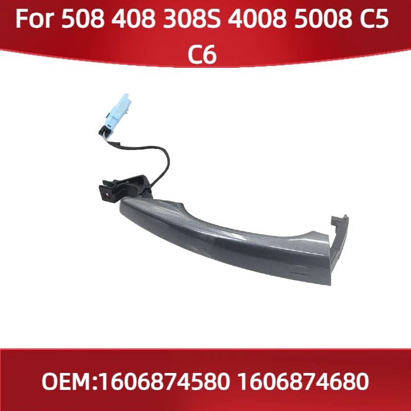 1606874580 1606874680 Fit for Peugeot 508 408 308S 4008 5008 for Citroen C5 C6 Exterior Door Handles Outside Handle Front Left