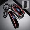 Car Racing Style Design Key Case Cover Shell Accessories For Ford Ranger C-Max S-Max Focus Galaxy Mondeo Transit Tourneo Custom