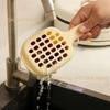 1PC Easy Clean Mini Fruit Drain Basket with Handle - Fits Cherries and Blueberries, Durable Plastic Kitchen Filter, Kitchen Fruit Rack