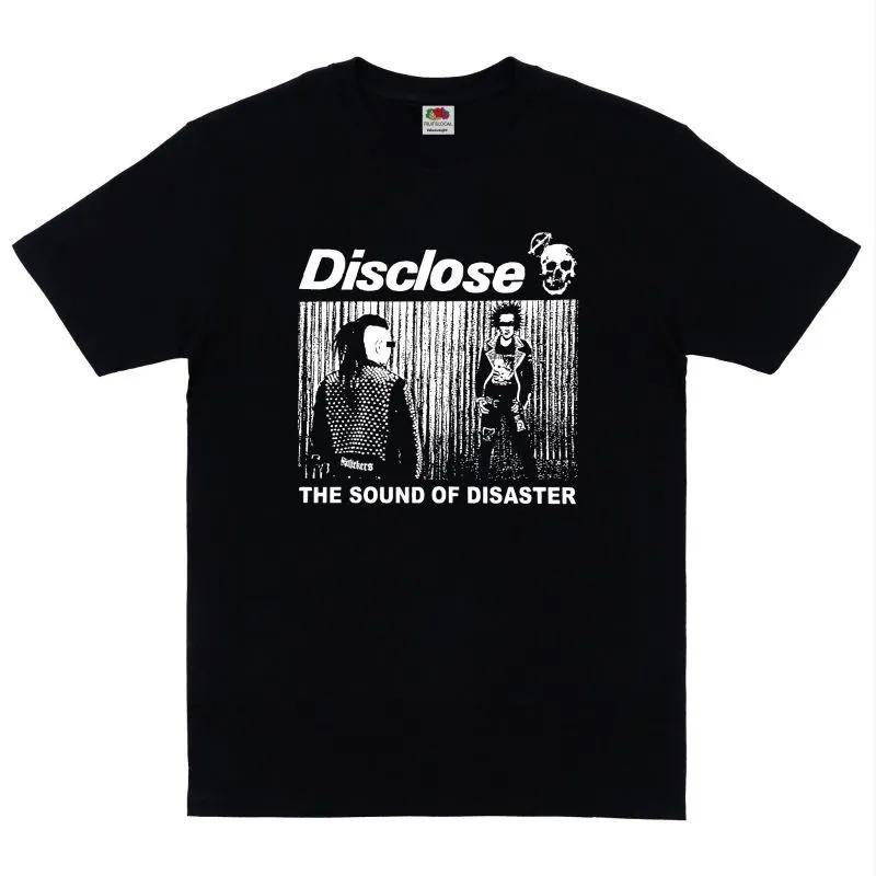 Unisex Short Sleeve Crew Neck Cotton T Shirt Disclose The Sound Of Disaster S