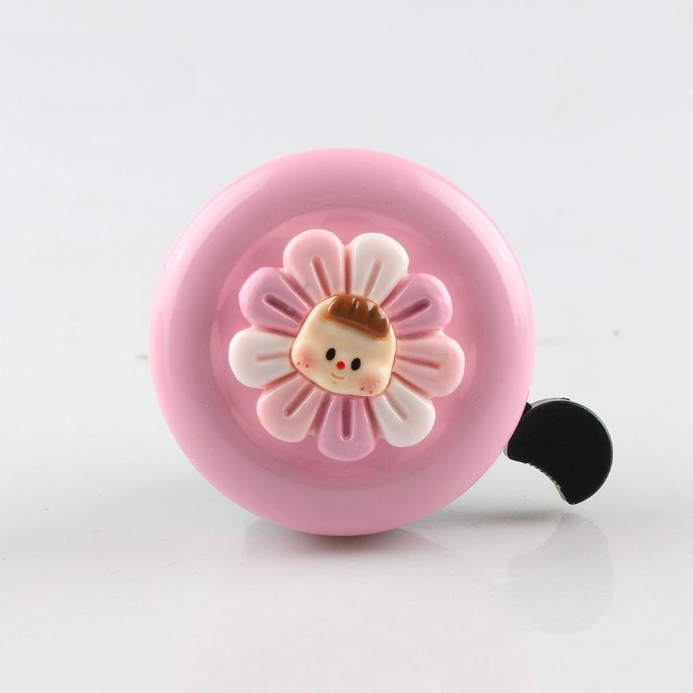 Kreslená Květinová Dekorace Univerzální Hlasitý Zvon na Kolo pro Horská Nákladní Kola Děti Bezpečnostní Alarm na Kolo Příslušenství na Kolo Zvon