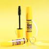 1PC popular yellow fat mascara waterproof, slender, curled and dense, natural and long-lasting, non-smudging