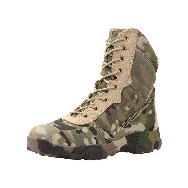 Taktische Militärische Kampfstiefel Männer Echte US Army Jagd Trekking Camping Bergsteigen Winter Arbeitsschuhe Wanderschuhe