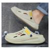 Summer Cave Shoes Fashion Wear Resistant Sandals, Thick Bottom Beach Men's Slippers Outer Wear