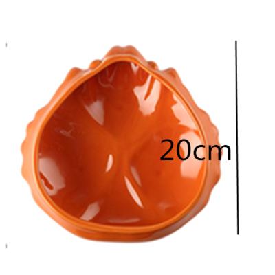 Ciotola Granchio Piatto Piano Piatto in Ceramica Ciotole da Dessert Tavola Decorativa Hotel Ristorante Piatto Condimenti Ciotole Snack Insalatiera