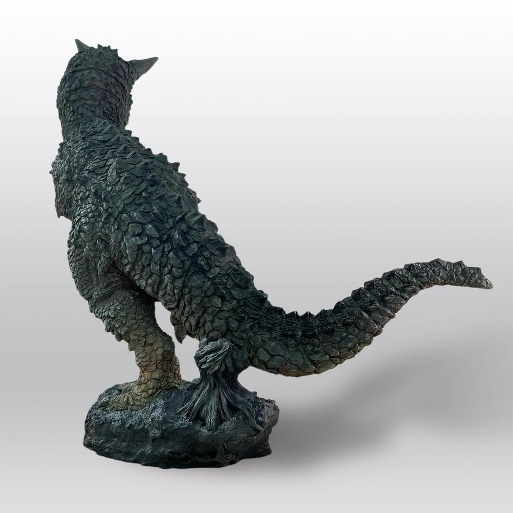 Carnotaurus Schwarz Soft Vinyl Finished Figure Non-scale Pre-painted