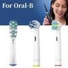 Clean For Oralb Generic Crossaction Electric Toothbrush Heads 1 Pack Of 4 White