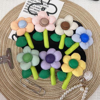 Sommerliche pastorale Stoffblumen-Accessoires: Schuhe, Socken, Haarspangen, DIY Tasche & Kleidung