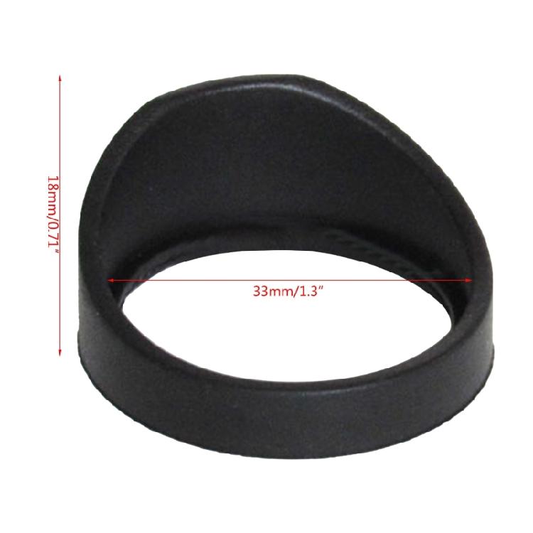 Microscope Rubber Eyepiece Cover Guards Soft Eyepiece Shield 33/36mm Diameter