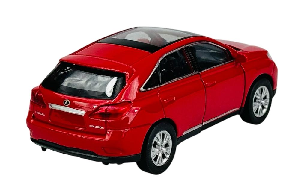 WELLY LEXUS RX 450h RED 1:34 43641