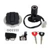 Ignition Key Lock Switch Set Motorcycle Key Kit For Kawasaki EX500 Ninja 500 ER500 Z500 ER500 Z500 ABS SE SE ABS OEM:27048-5276