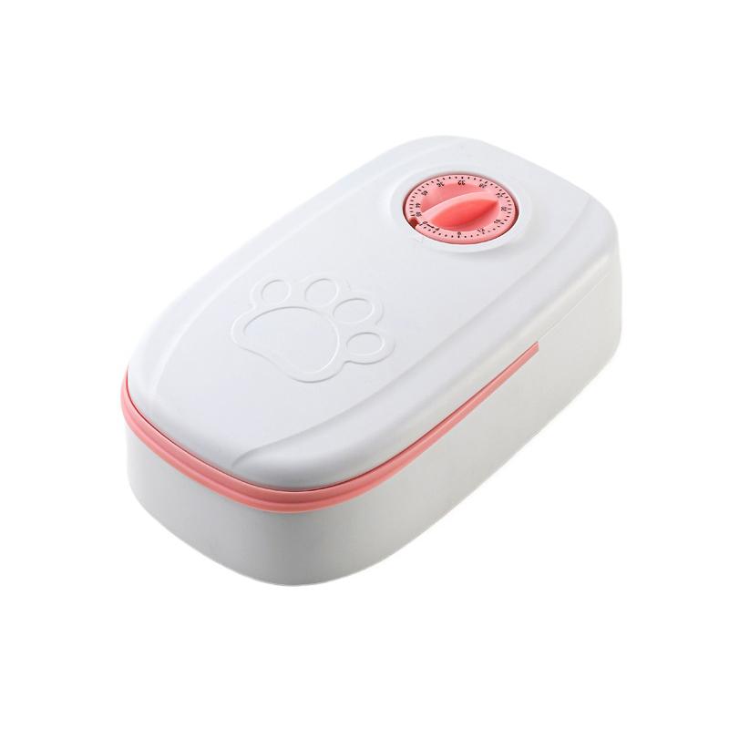 Large Capacity Pet Automatic Feeder with Timer Removable Washable Smart Timing Wet and Dry Cat Food Dispenser Pet Accessories