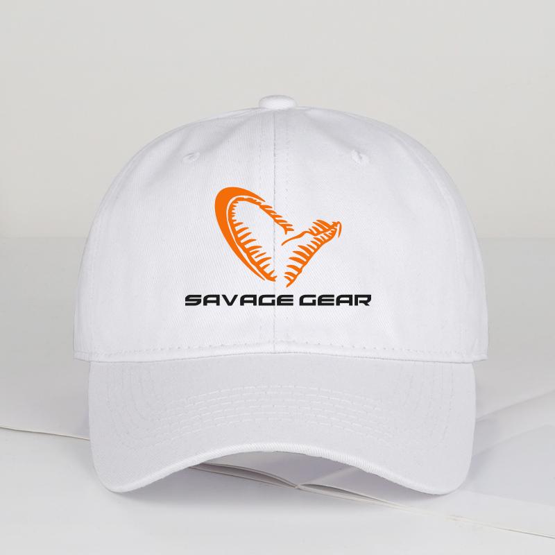 

Savage Gear Logo Soft-Top Baseball Cap Soft, Comfortable, Lightweight, Breathable, Adjustable Cool Outdoor Style, Trendy Fashion