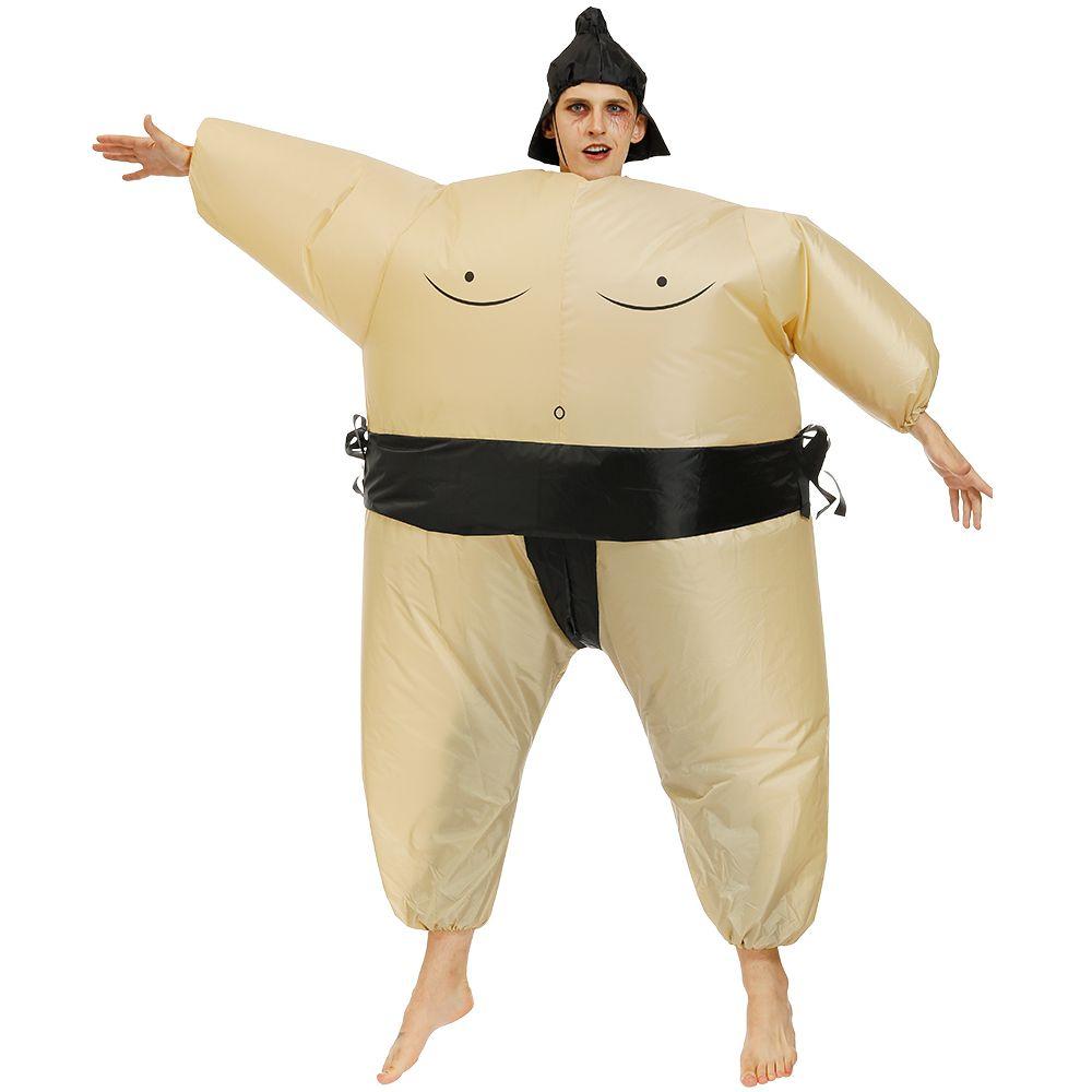 Fun And Quirky Sumo Wrestler Inflatable Costume Perfect For Parties And Cosplay