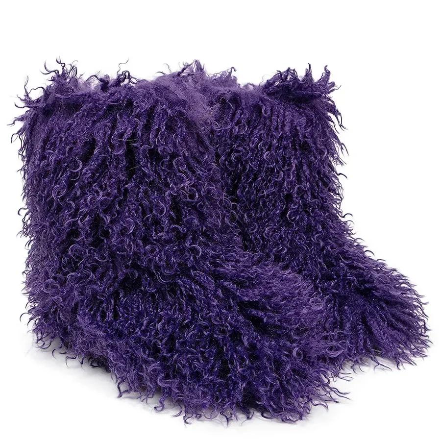 Winter Snow Boots Furry Shoes Women Fluffy Warm Faux Wool Boots Woman Teddy Fur Snow Boots Fashion Plush Short Boots Ladies