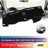 Für Jeep Cherokee KL 2014 2015 2016 2017 2018 2019 Anti-Rutsch Armaturenbrettabdeckung Schutzmatte Autozubehör Sonnenschutz Teppich