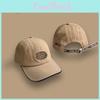 Letter Colorful Embroidered Baseball Hat For Men And Women Street Style Cap