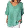 Women's Summer Batwing Short Sleeve Blouse Elegant Casual Loose Top For Every Occasion
