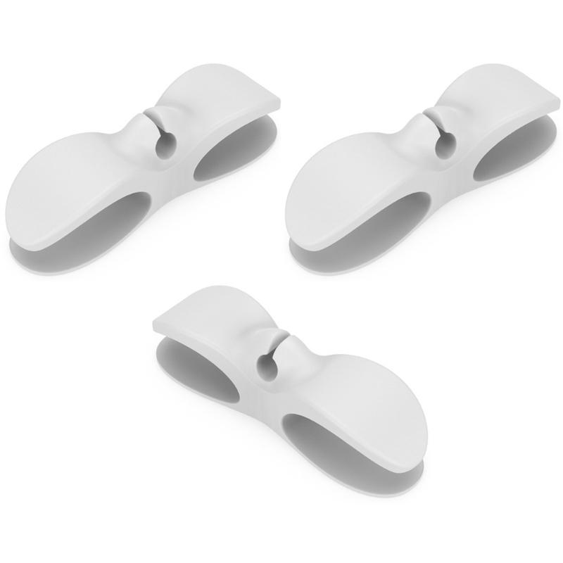 Adhesive Cable Clip Without Drill Cord Organizers For Kitchen Countertops Desk Multipurpose Wire Holder Cord Management