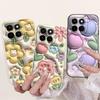 For Honor X6c Case New Fashion Cartoon Luxury Girly Painting Funda For Huawei Honor X6C X6 C X 6C Cover Matte Liquid Silicone