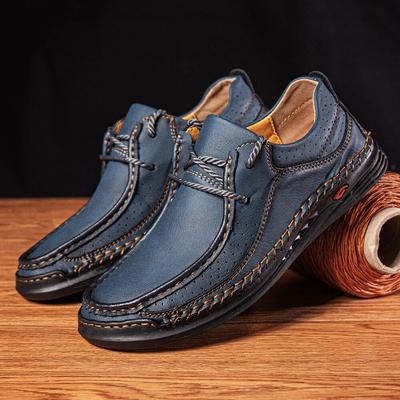 Men's Casual Leather Shoes Men's Fashion Business Leather Shoes Soft and Comfortable Casual Shoes Formal Shoes