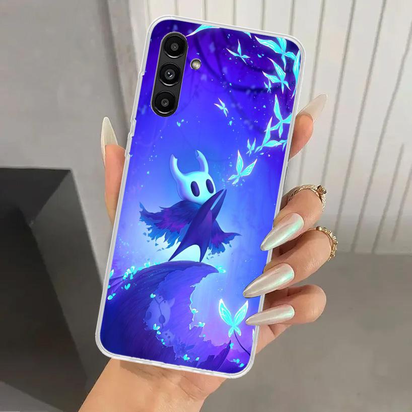 Hollow Knight Cartoon Phone Case for Samsung Galaxy A17 A16 A26 A36 A56 A15 A25 A35 A55 A14 A24 A34 A54 A13 A23 A33 A53 A05S A04