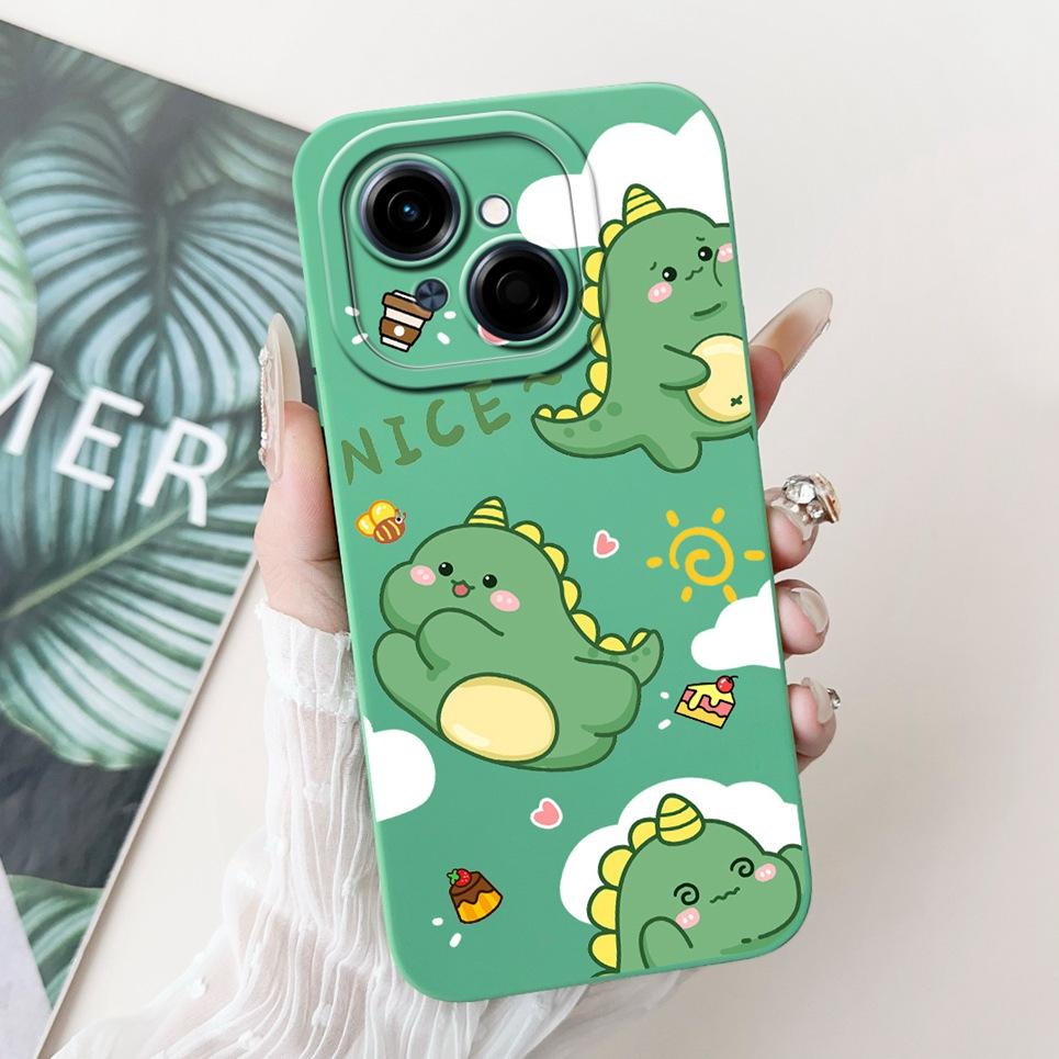 Cartoon Fashion Back Cover For Tecno Spark GO 2025 GO 1 Pop 9 Phone Case Silicone Soft TPU Dragon Astronaut Black Cat Funda Bag