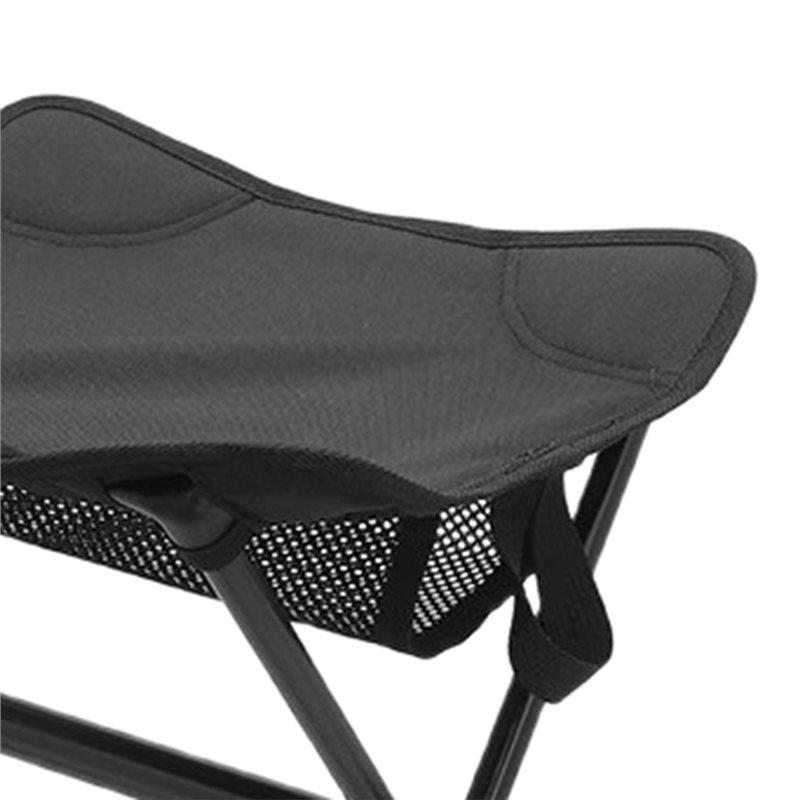 SHGO-Folding Stool Ultralight Portable For Outdoor Activities, For Camping, Fishing, And Queuing Green