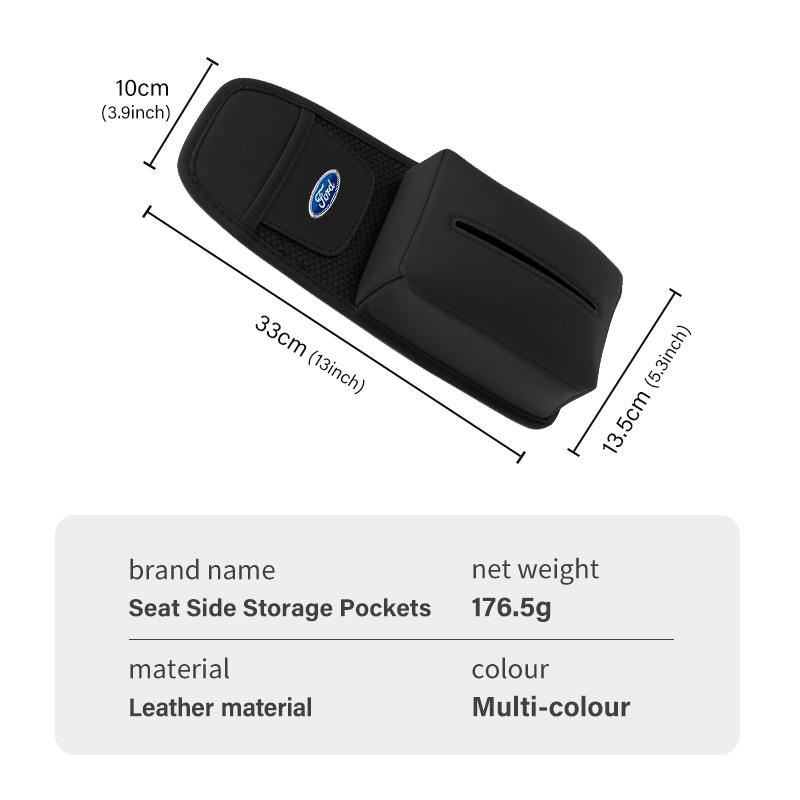 AKP1 For Ford Car Seat Back Storage Bag Large Capacity Multifunctional Bag Escape Ecosport Fusion Explorer Expedition Taurus