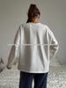100% Cotton Long Sleeve Letter Print T-Shirt - Autumn European & American Style, New Loose Fit, Comfortable & Simple.