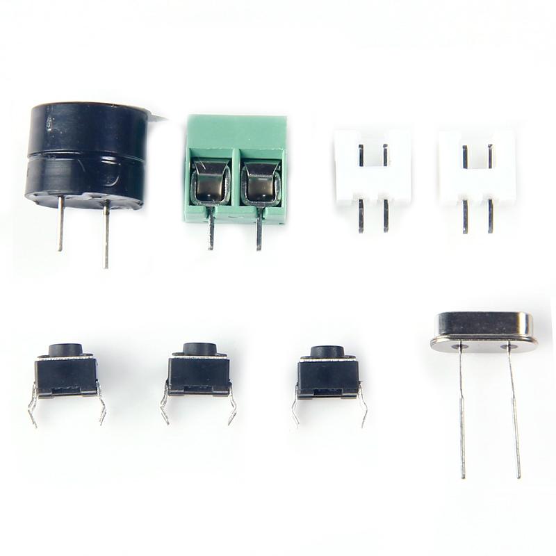 AT89C2051 DIY Kit Modul 6 Digital LED elektronisk klocka delar Komponenter