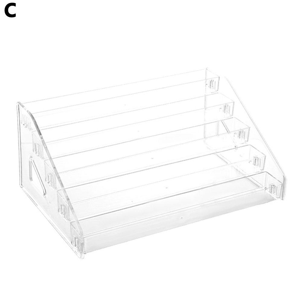 Acrylic Transparent Multi-layer Nail Polish Display Box Salon Nail Stand Storage Plastic Lipstick Art Storage Nail Box Cosm N4J8
