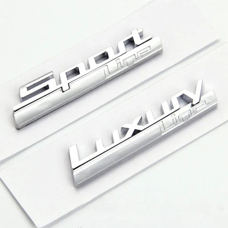 for BMW 318i X3 X7 VISION Future Luxury line sport line side fender label body sticker luxury limited edition modified car logo PS9