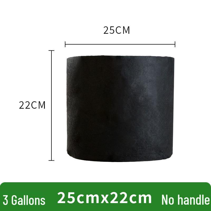 Round Thickened Non-Woven Planting Bag for Flowers and Vegetables 