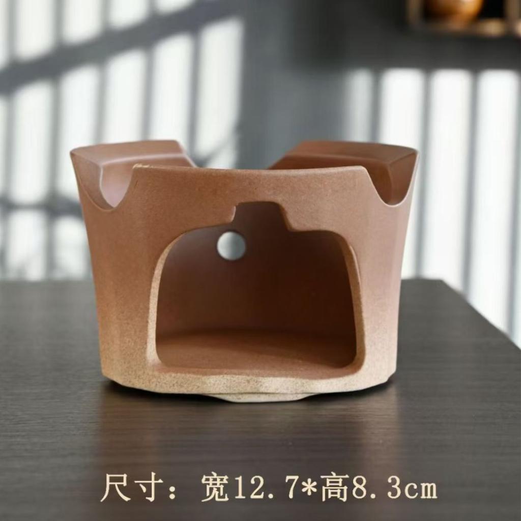 Coarse Pottery Brewed Teapot, Fireplace Brewed Teapot, Open Flame Candle, Beam Pot, Simple Warm Tea Set, Outdoor Brewing Teapot, No