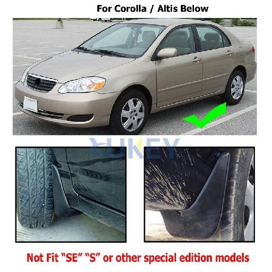 

Для Toyota Corolla 120 Altis 2002 2003 2004 2005 2006 2007 2008 литые брызговики седан брызговики брызговики брызговики