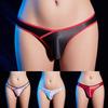 Low Rise Mens Underwear Oily Panties See-Through Swimwear