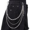 Pants Chain Punk Jeans Chain Wallet Jewelry Unisex Trousers Ornament Aesthetic Metal Chain for Party/Daily Wear