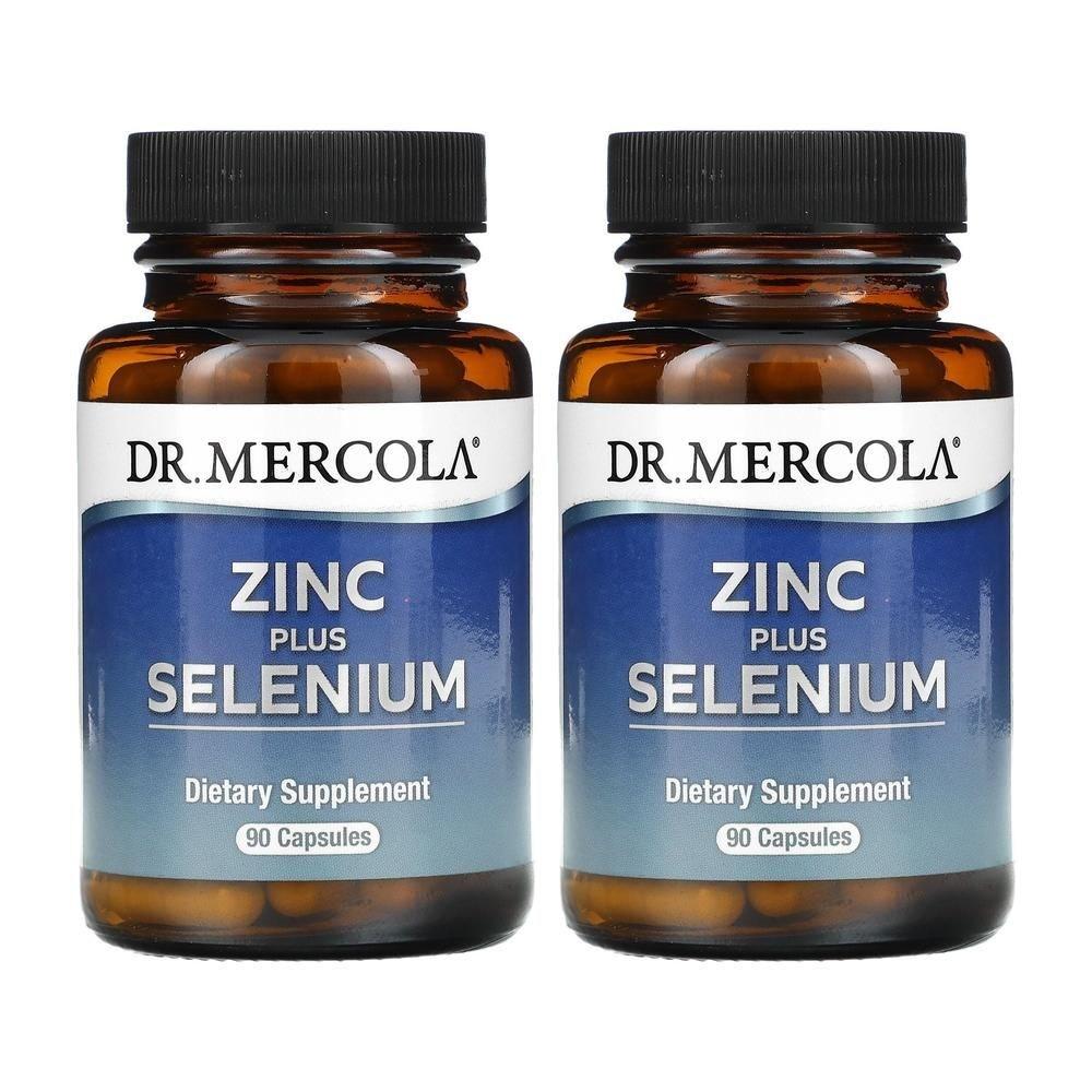 Selenium Dr. Mercol Selenium Selenium Copper Zinc Selenium Selenium 90 Capsules 2 Bottles 2 Pcs