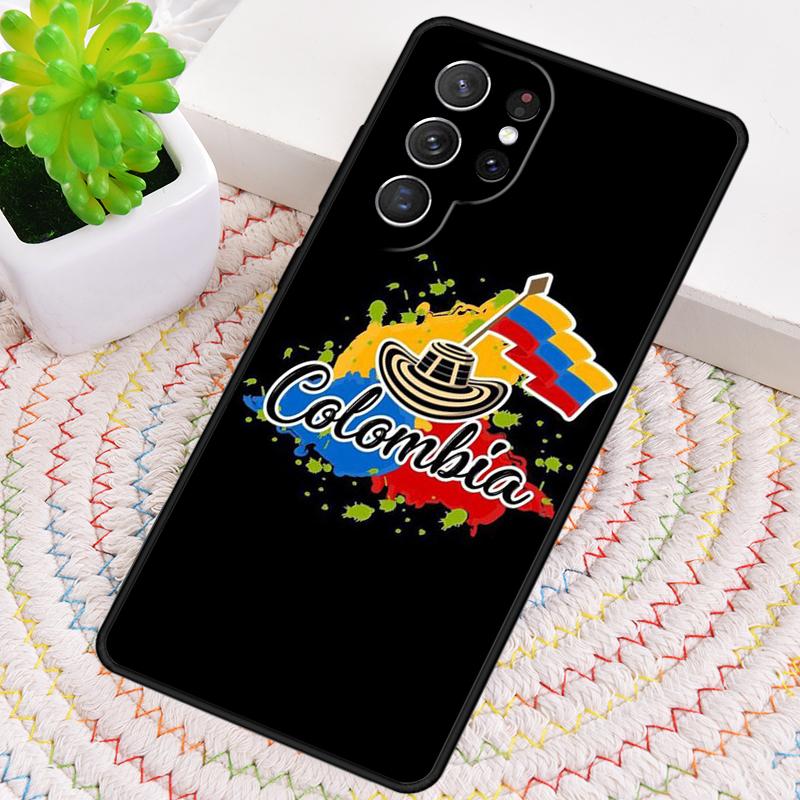Colombia Flag Phone Case for Samsung Galaxy Note 10 Pro S26 Ultra S23 S24 FE S25 S21 S22 PLUS Shockproof Cove