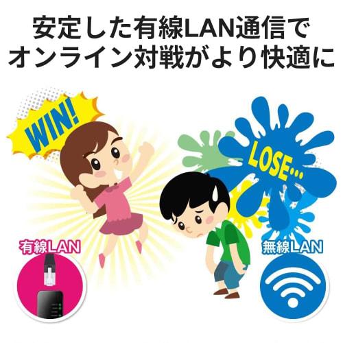 Buffalo Wired LAN Adapter Giga Type-A USB3.2 (Gen1) Compatible Japanese Manufacturer [macOS/Nintendo Switch Operation Confirmed] Black LUA5-U3-AGTE-NB