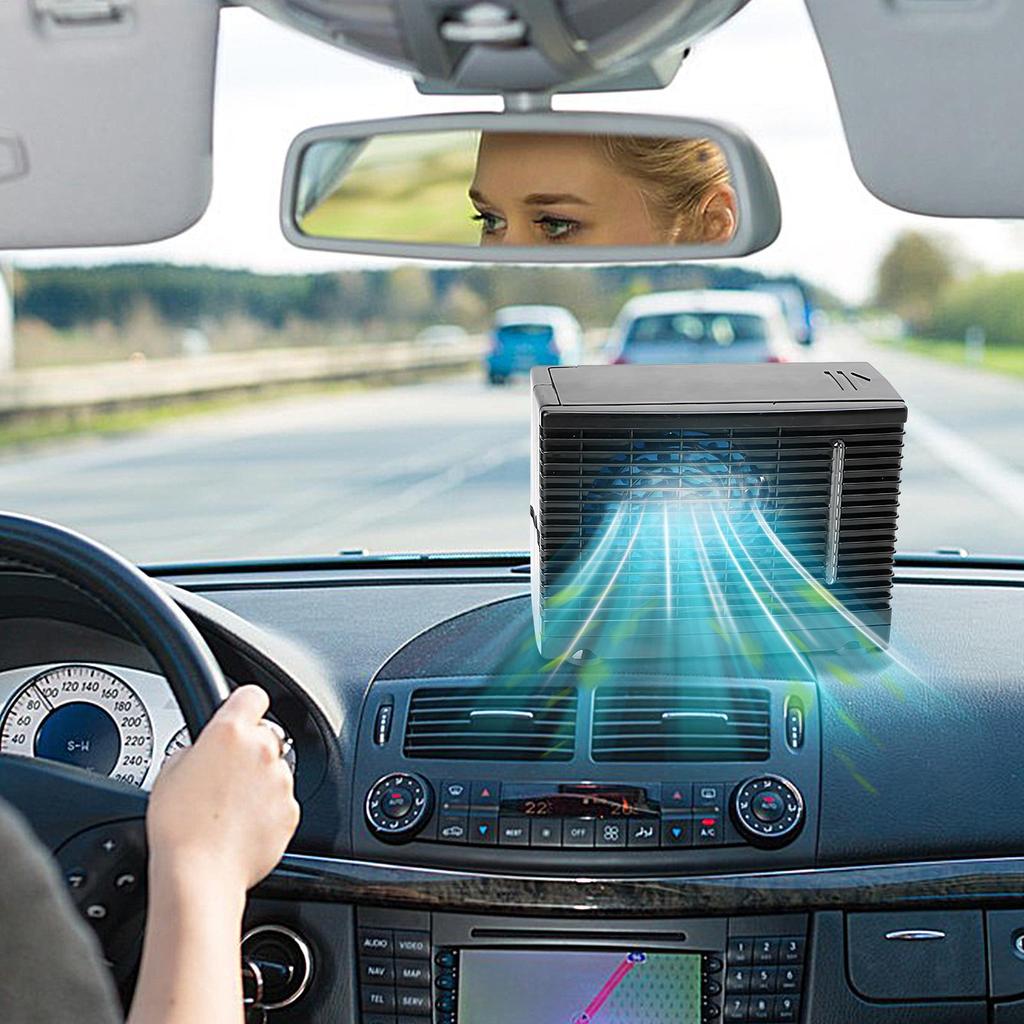 Portable Air Conditioners For Car Vehicle Air Conditioner 12V Adhesive Cooling Appliance With Water Tank For Basement Camping