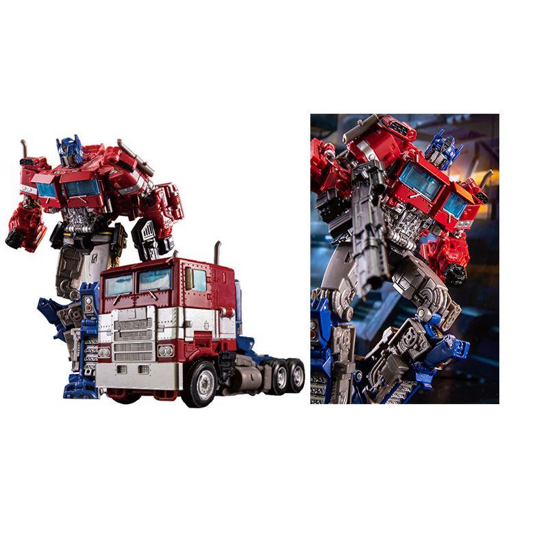 Transformers Optimus Prime Action Figure Red And Blue Puzzle Toy For Kids And Adults