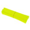 72PCS Spoke Skins Spoke Covers Trim Wrap Cover Decoration Protector Pipe Motorcycle Dirt Bike Accessories Fluorescent