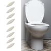 Einfache Installation Toilettensitz-Stoßdämpfer 8 Stück für die meisten Sitzmodelle Verhindert Geräusche und verbessert das Sitzgefühl