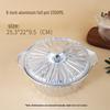 Disposable Aluminum Foil BBQ Grill Pan with Lid